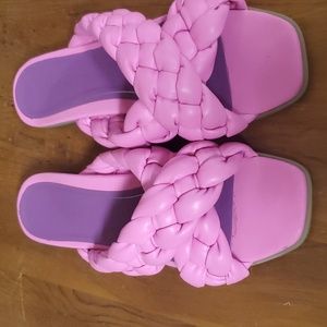Vionic Kalina Sandals sz 10 hot pink